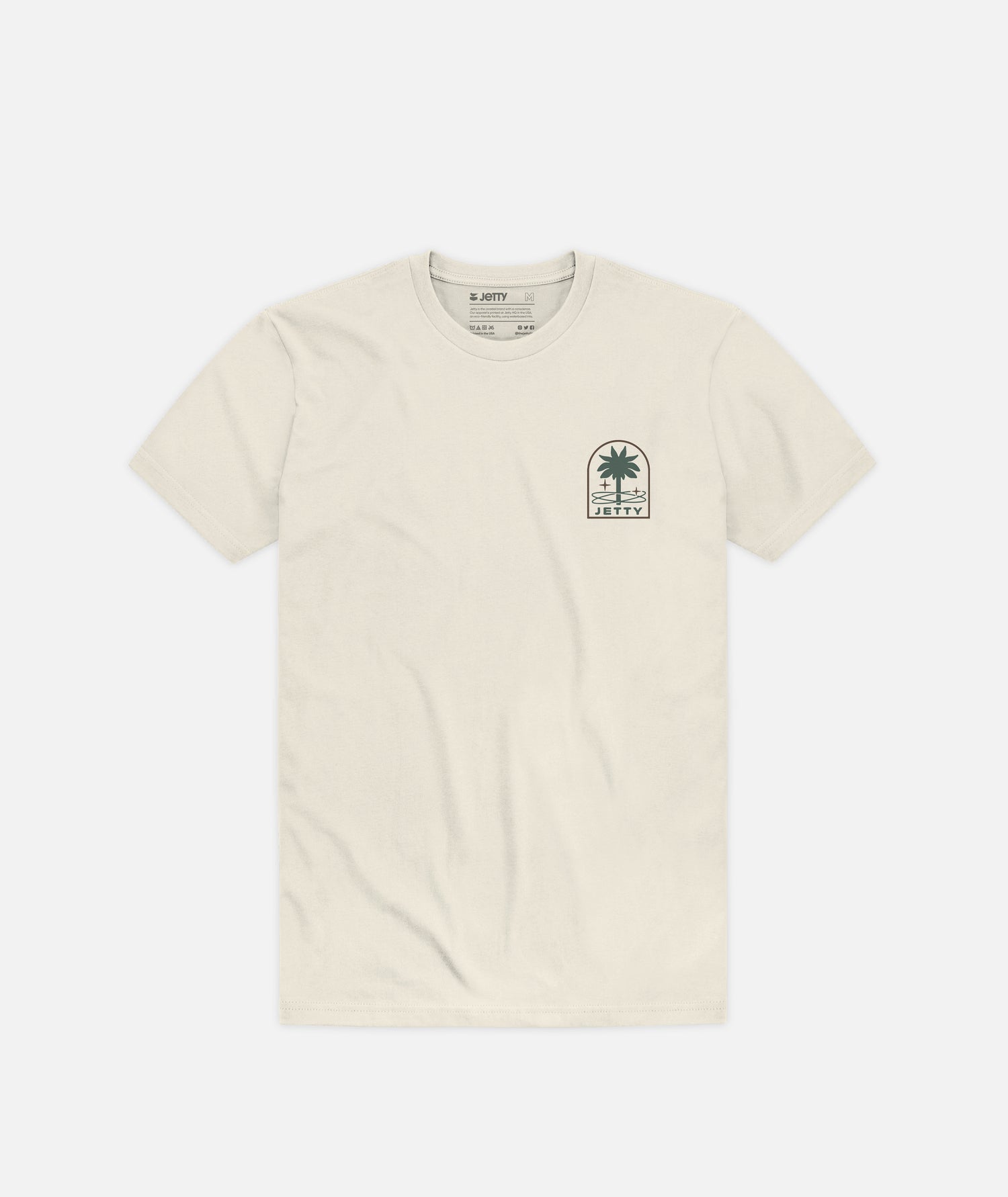 Grom Orbit Grove Tee - Vintage White - Jetty
