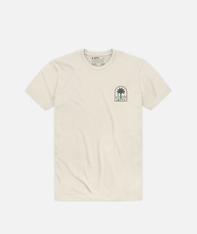 Grom Orbit Grove Tee - Vintage White - Jetty