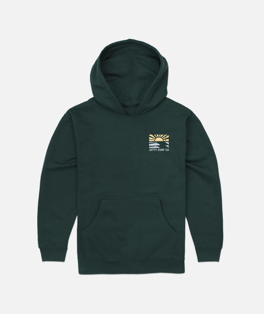Grom Retreat Hoodie - Pigment Alpine Green - Jetty