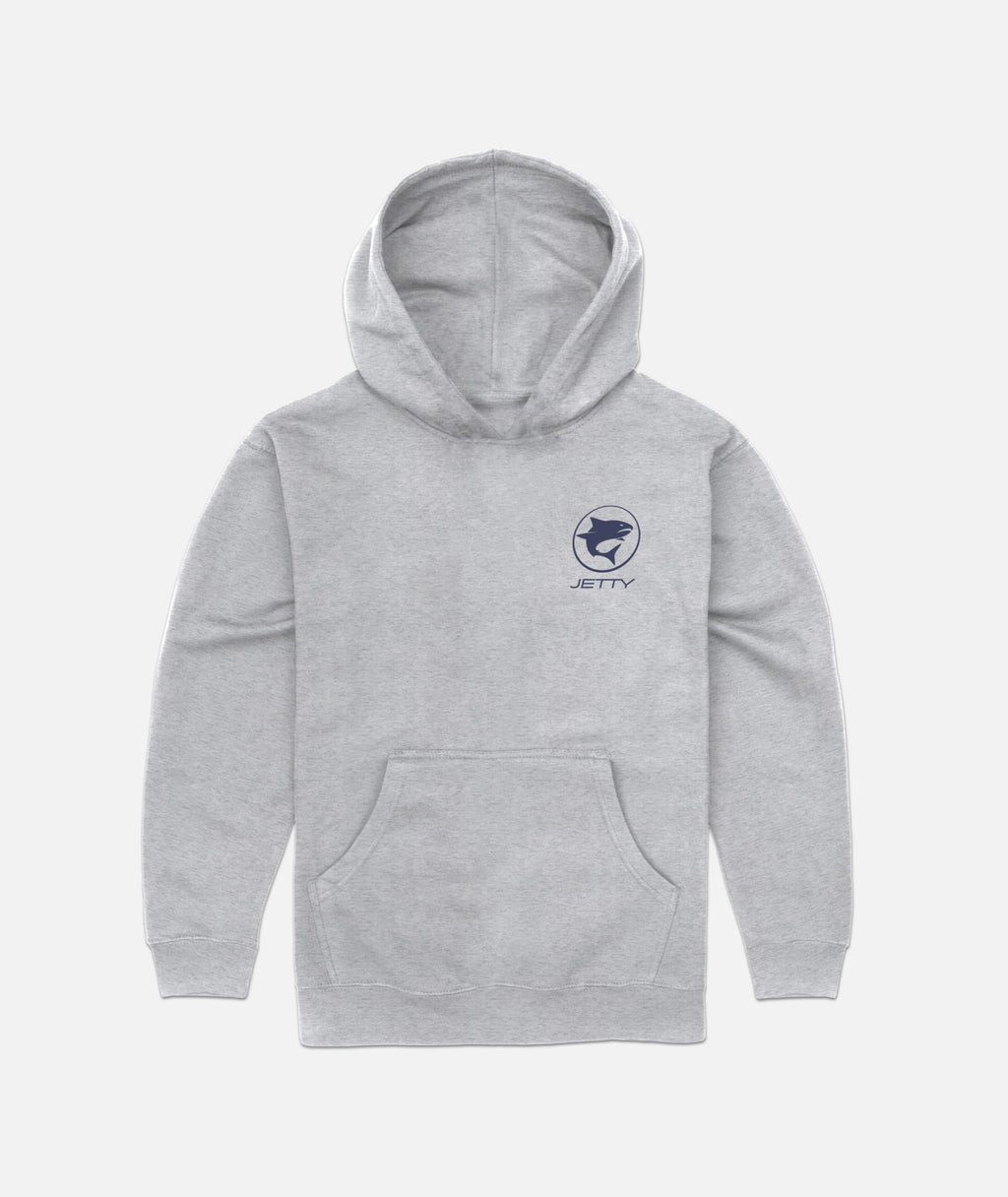 Grom Speedshark Hoodie - Heather Grey - Jetty