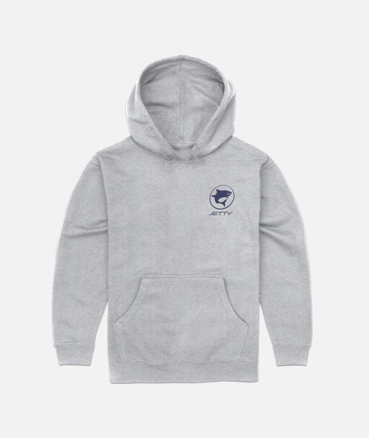 Grom Speedshark Hoodie - Heather Grey - Jetty
