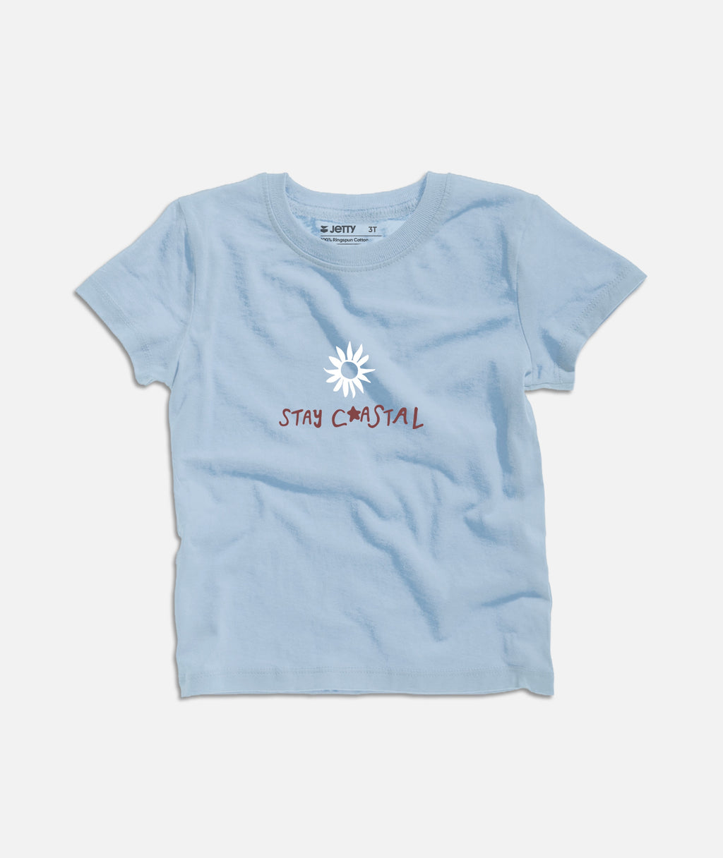 Tot Coastal Crustacean Tee - Light Blue - Jetty