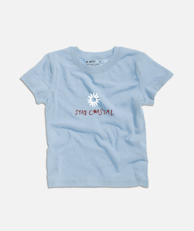 Tot Coastal Crustacean Tee - Light Blue - Jetty