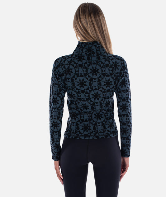 Cranford Quarter Zip - Black - Jetty