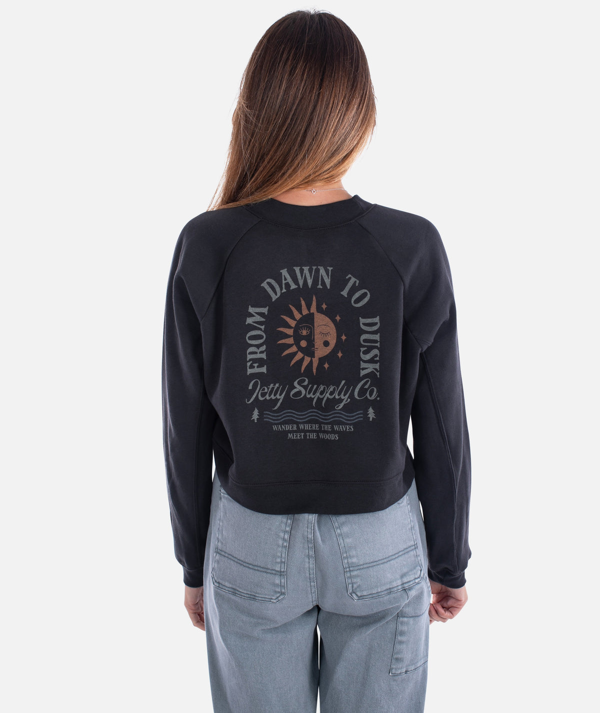 Dawn to Dust Crewneck - Charcoal - Jetty