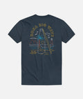 Jetty x Kona Neon Tee - Navy