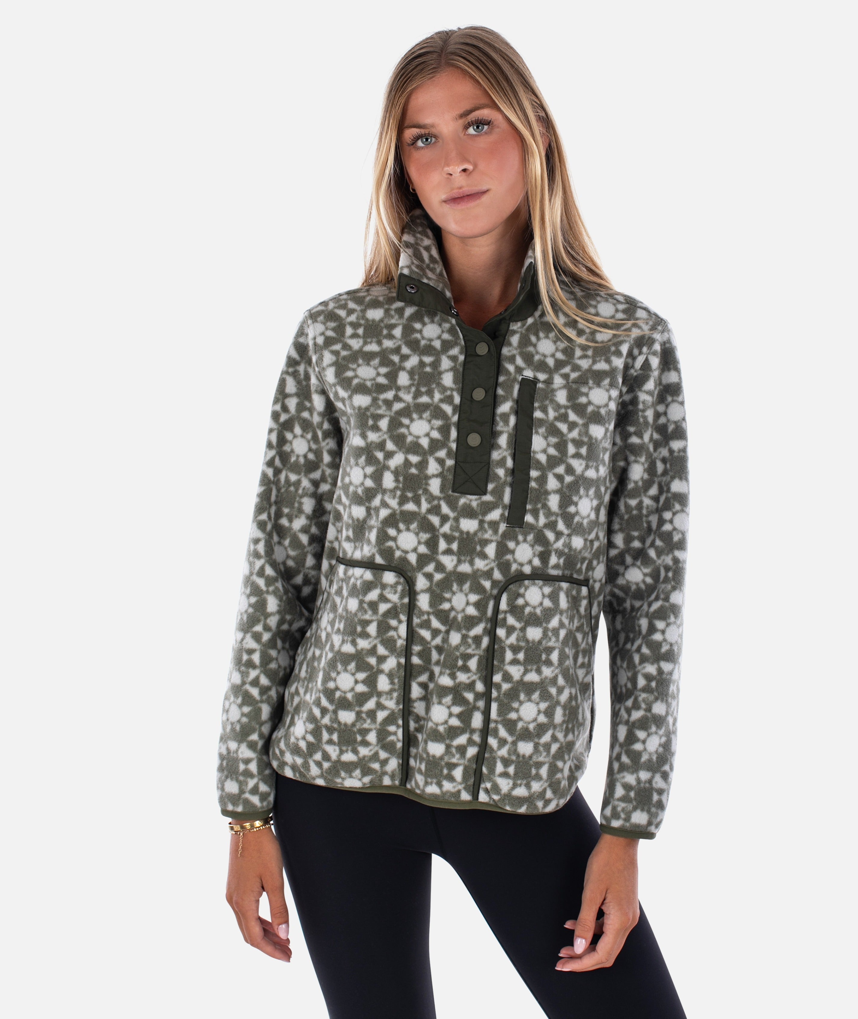Juniper Fleece - Olive - Jetty