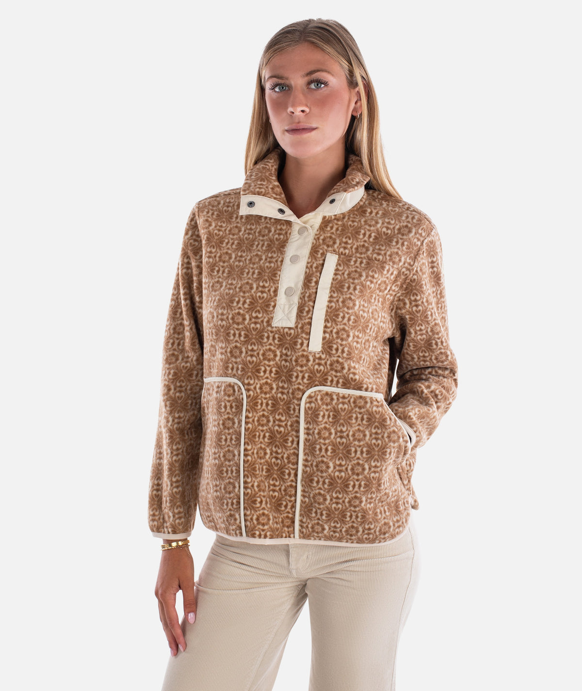 Juniper Fleece - Tan - Jetty