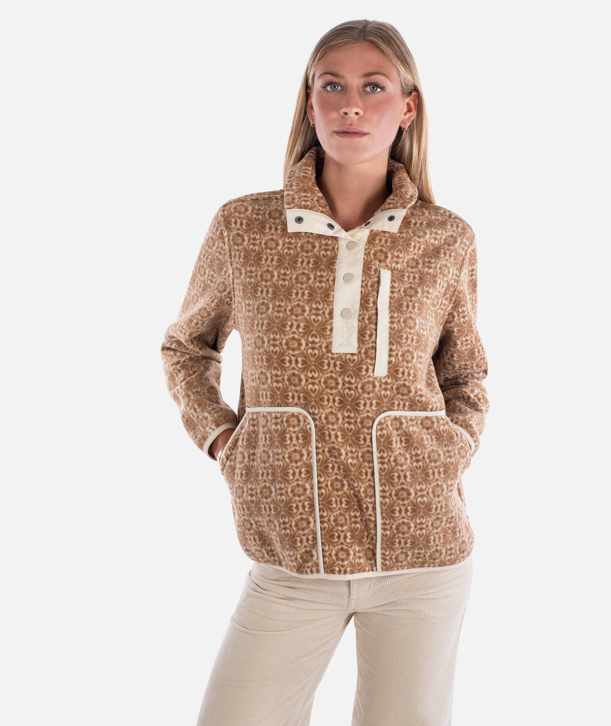 Juniper Fleece - Tan - Jetty