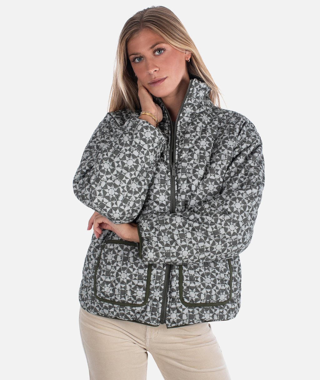 Rainier Reversible Puffer - Olive - Jetty