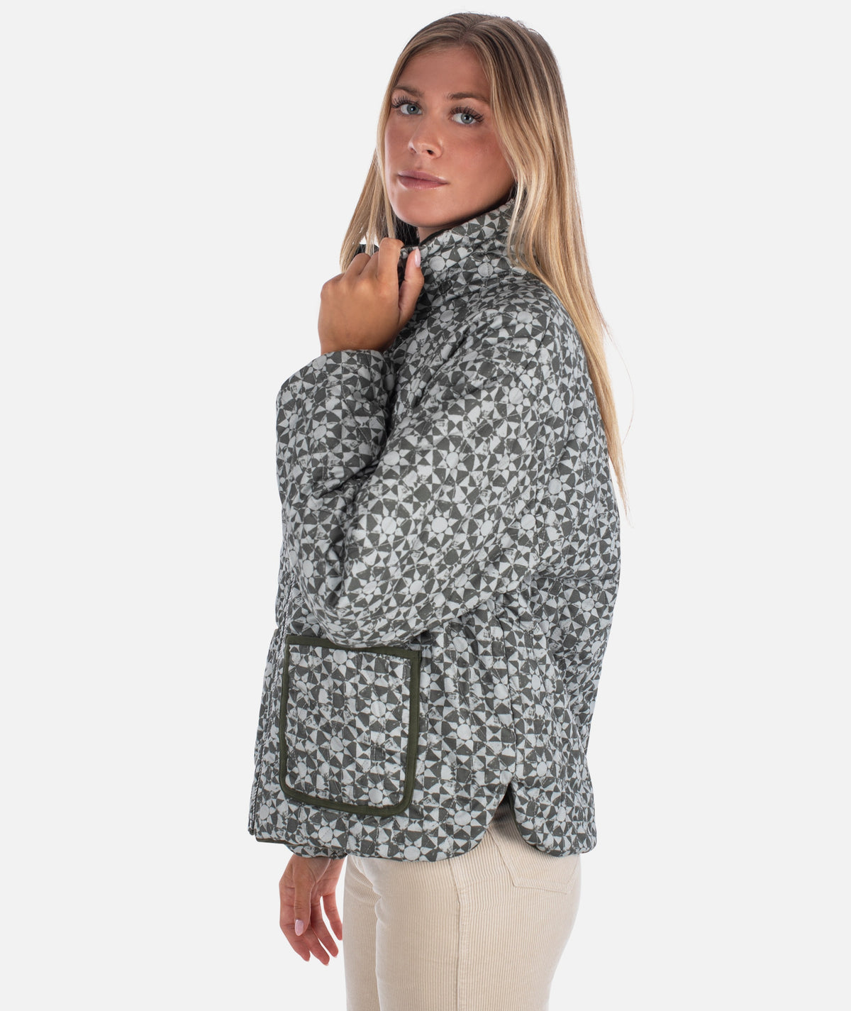 Rainier Reversible Puffer - Olive - Jetty