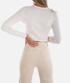 Whaler Corduroy Wide Leg Pants - Ivory - Jetty