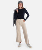 Whaler Corduroy Wide Leg Pants - Ivory - Jetty