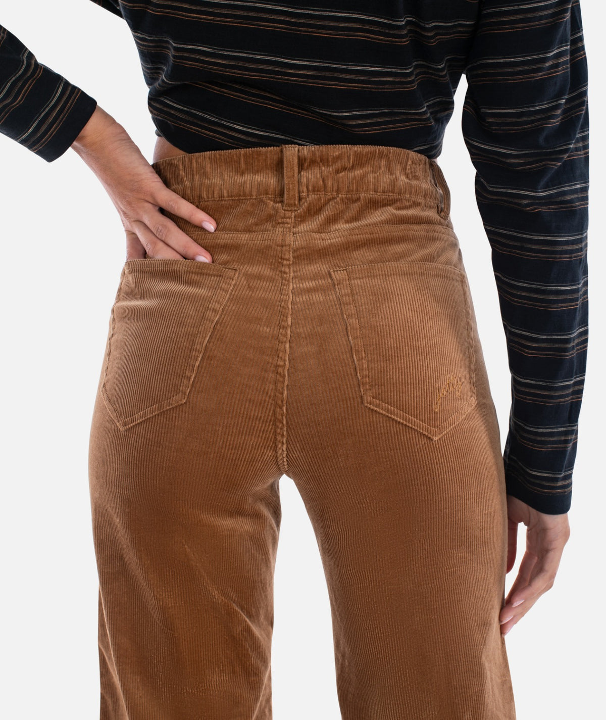 Whaler Corduroy Wide Leg Pants - Camel - Jetty