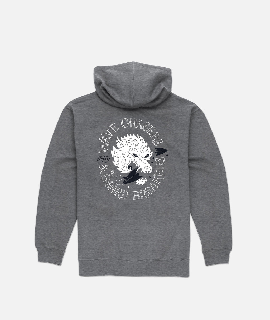 Breakers Hoodie - Charcoal - Jetty