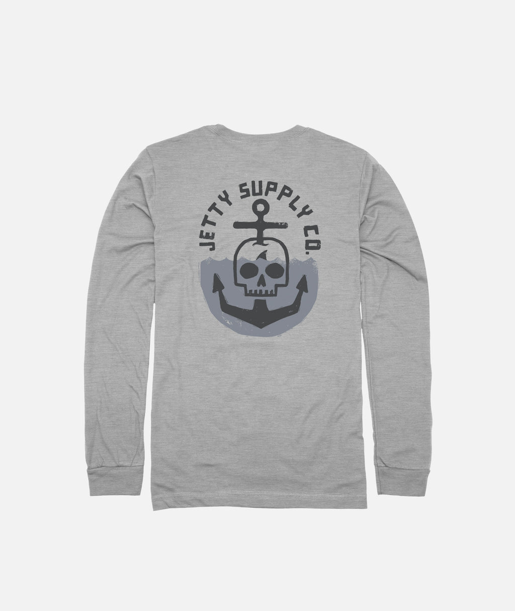 Sinker Long Sleeve - Athletic Heather