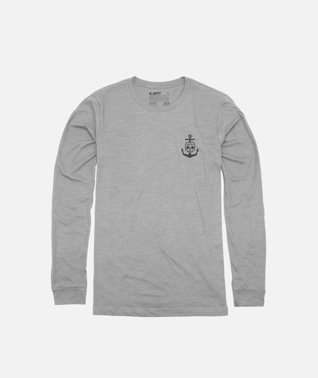 Sinker Long Sleeve - Athletic Heather