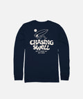 Chaser Long Sleeve - Navy - Jetty