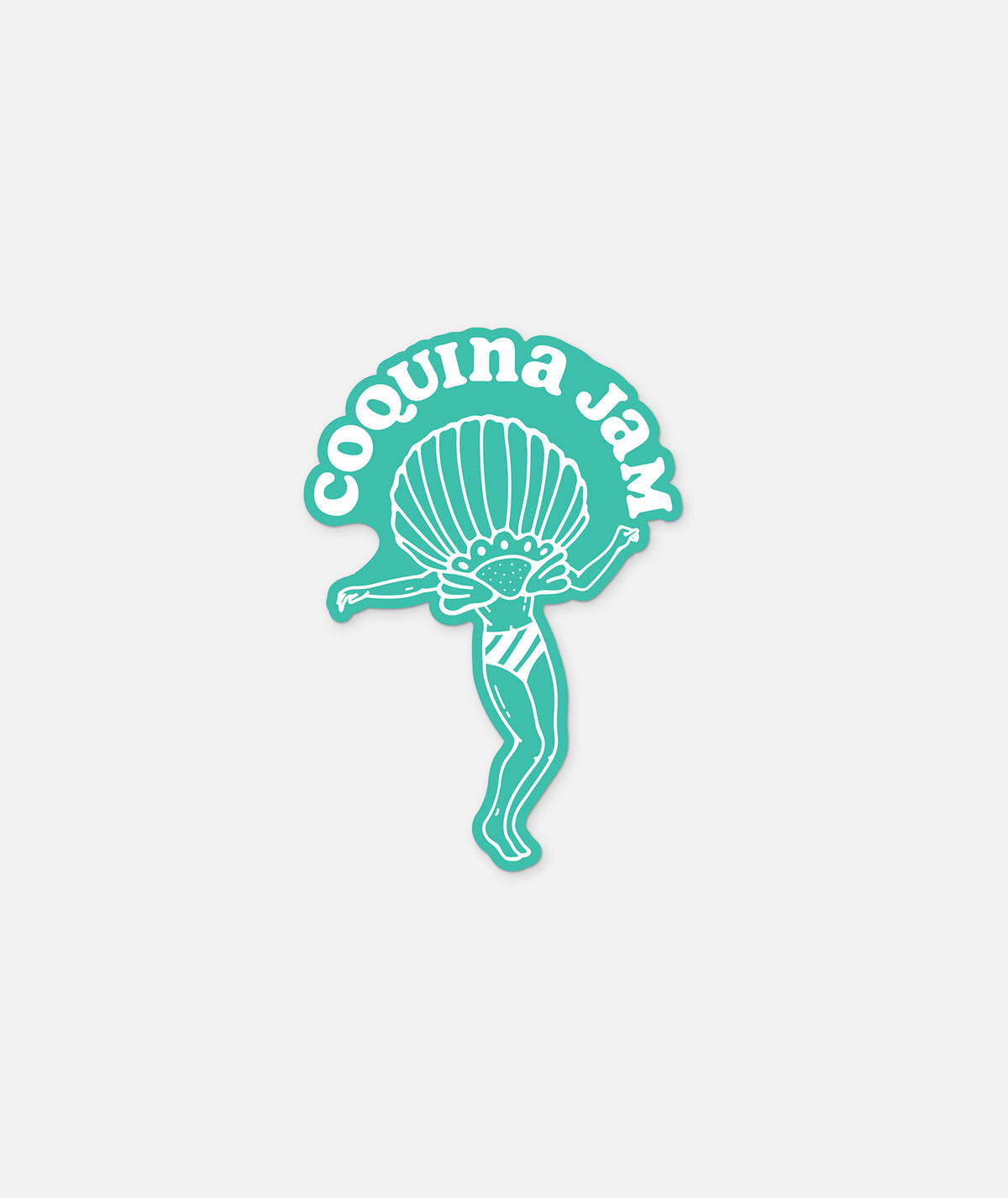 Coquina 2025 Shell Lady Sticker