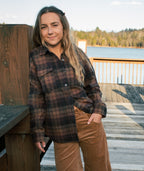 Anchor Flannel - Brown - Jetty