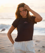 Chasing Sunsets Tee - Navy - Jetty