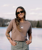 Coffee Break tee - Brown - Jetty