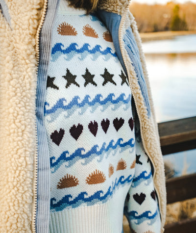 Crescent Sweater - Ivory