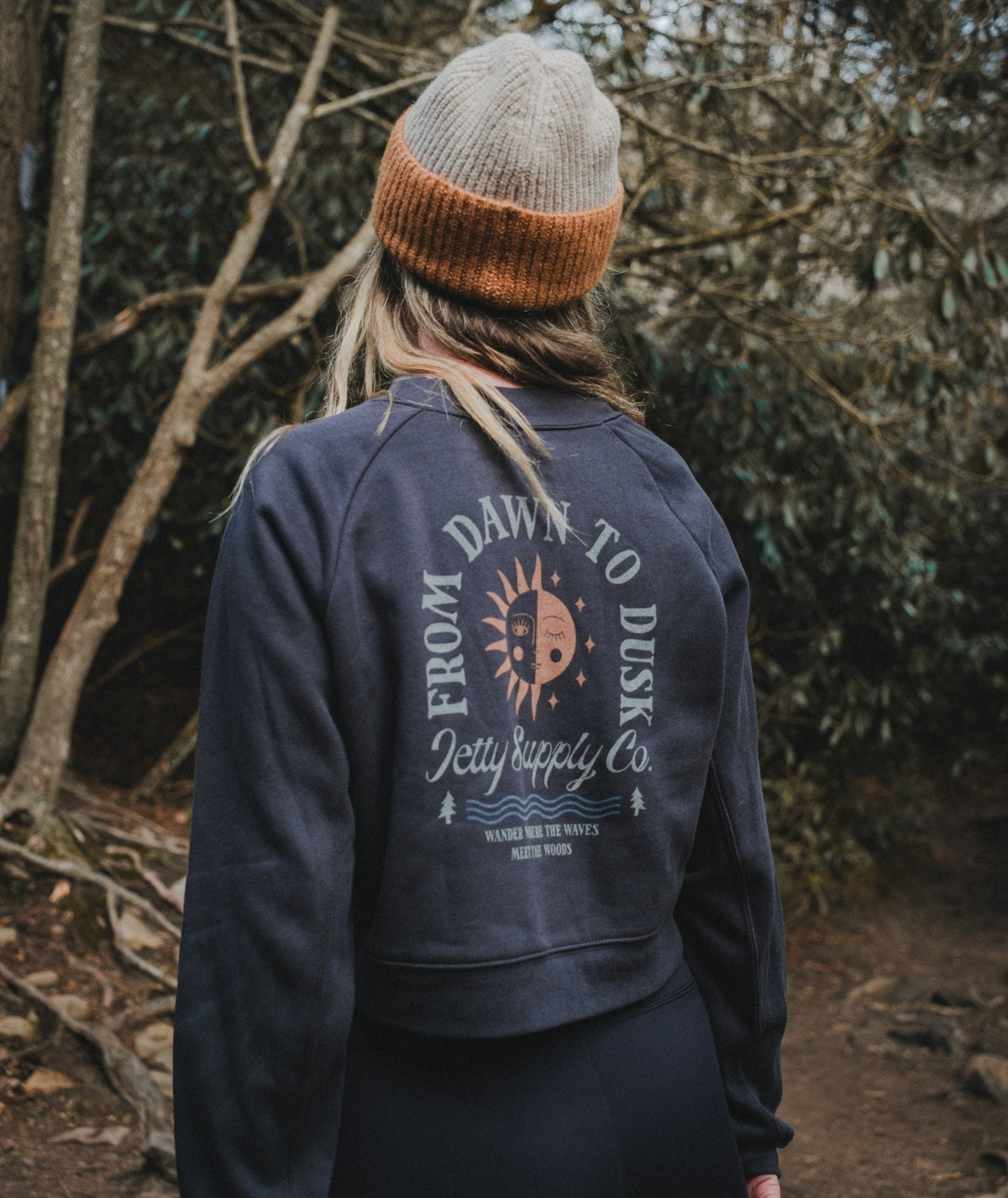 Dawn to Dust Crewneck - Charcoal - Jetty