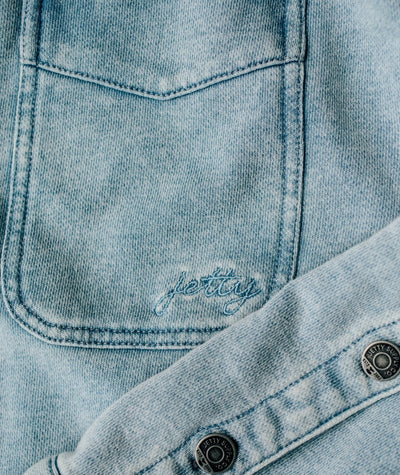 Eden Knit Shirt - Denim