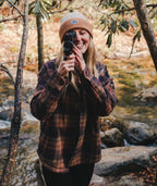 Nivean Flannel Jacket - Brown - Jetty