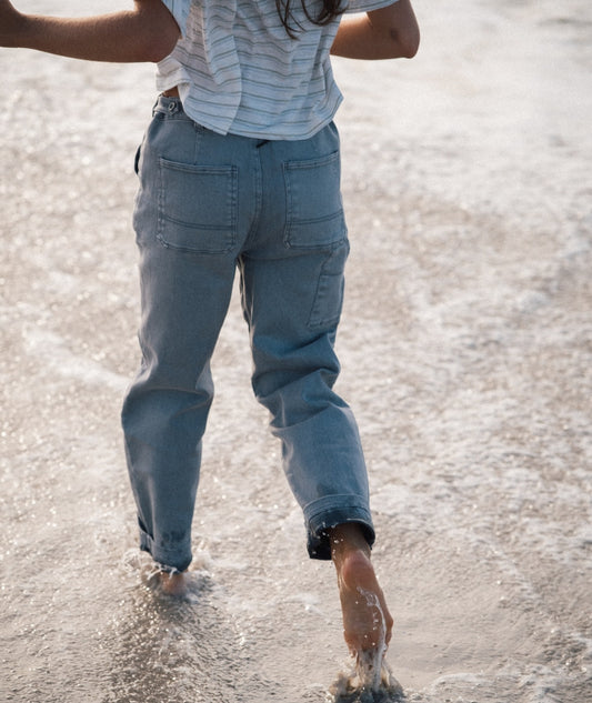 Venice Utility Pant - Blue - Jetty
