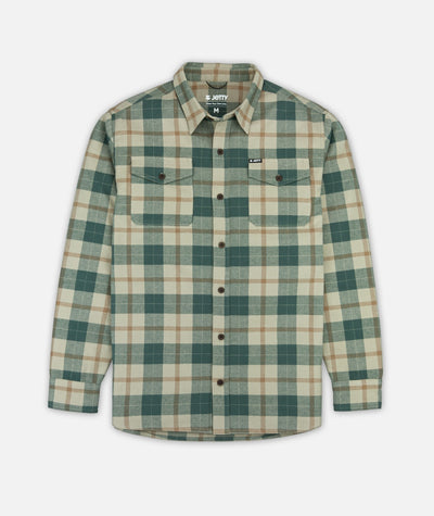 Breaker-Flanell – Hellbraun