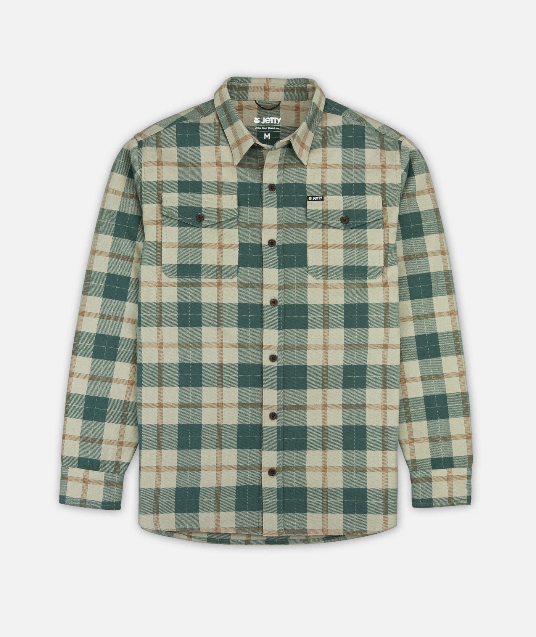 Breaker Flannel - Tan - Jetty