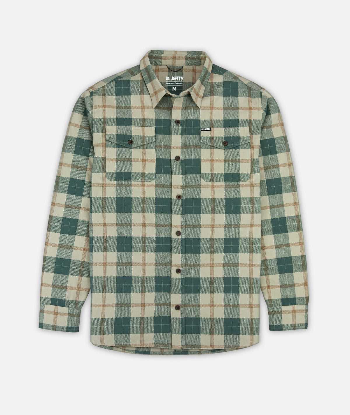 Breaker Flannel - Tan - Jetty