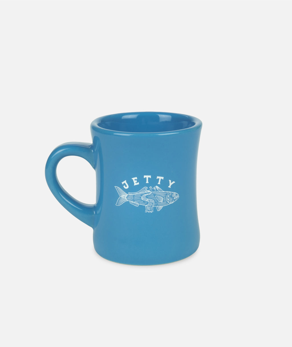 Sea to Stream Diner Mug - Blue - Jetty