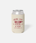Drink Like a Fish Can Coolie - Sand - Jetty