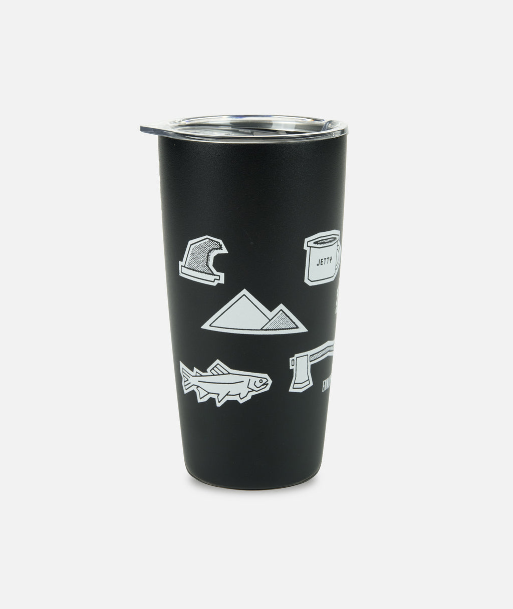 Elements Tumbler - Black - Jetty