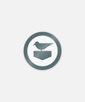 Icon Sticker - White - Jetty