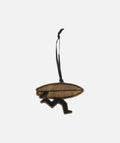 Chaser Wooden Ornament - Brown - Jetty