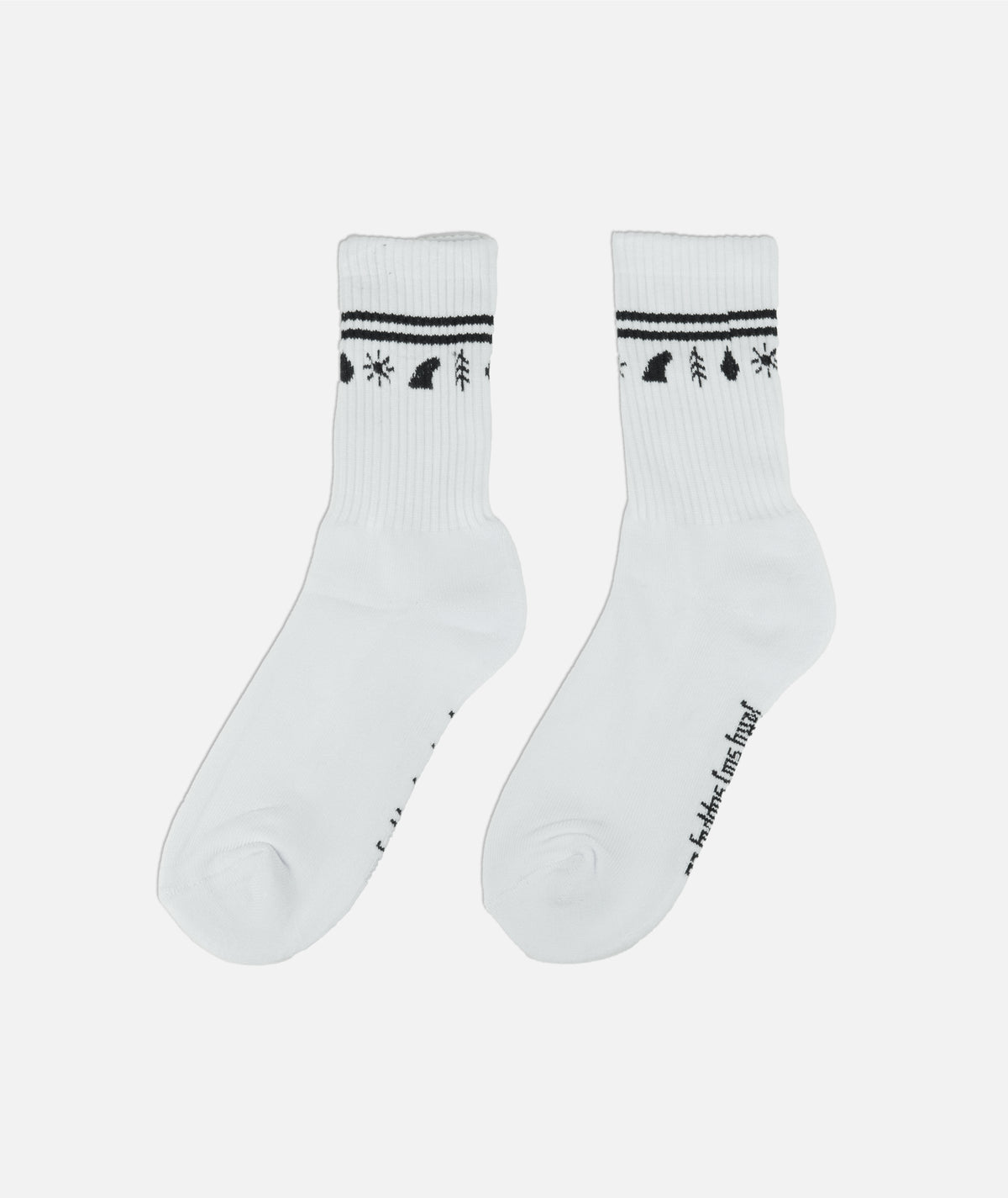 Elements Socks - White - Jetty