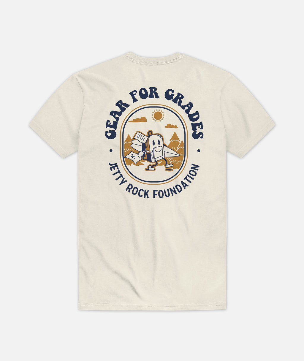 Gear For Grades Tee - White - Jetty