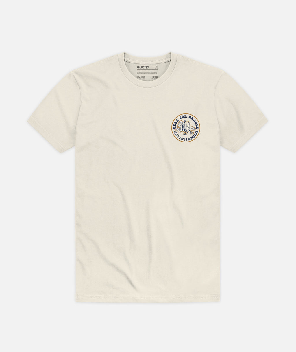 Gear For Grades Tee - White - Jetty