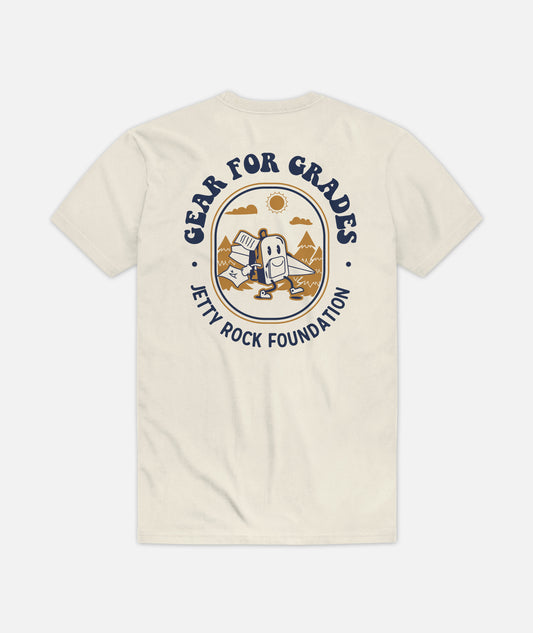 Grom Gear For Grades Tee - White