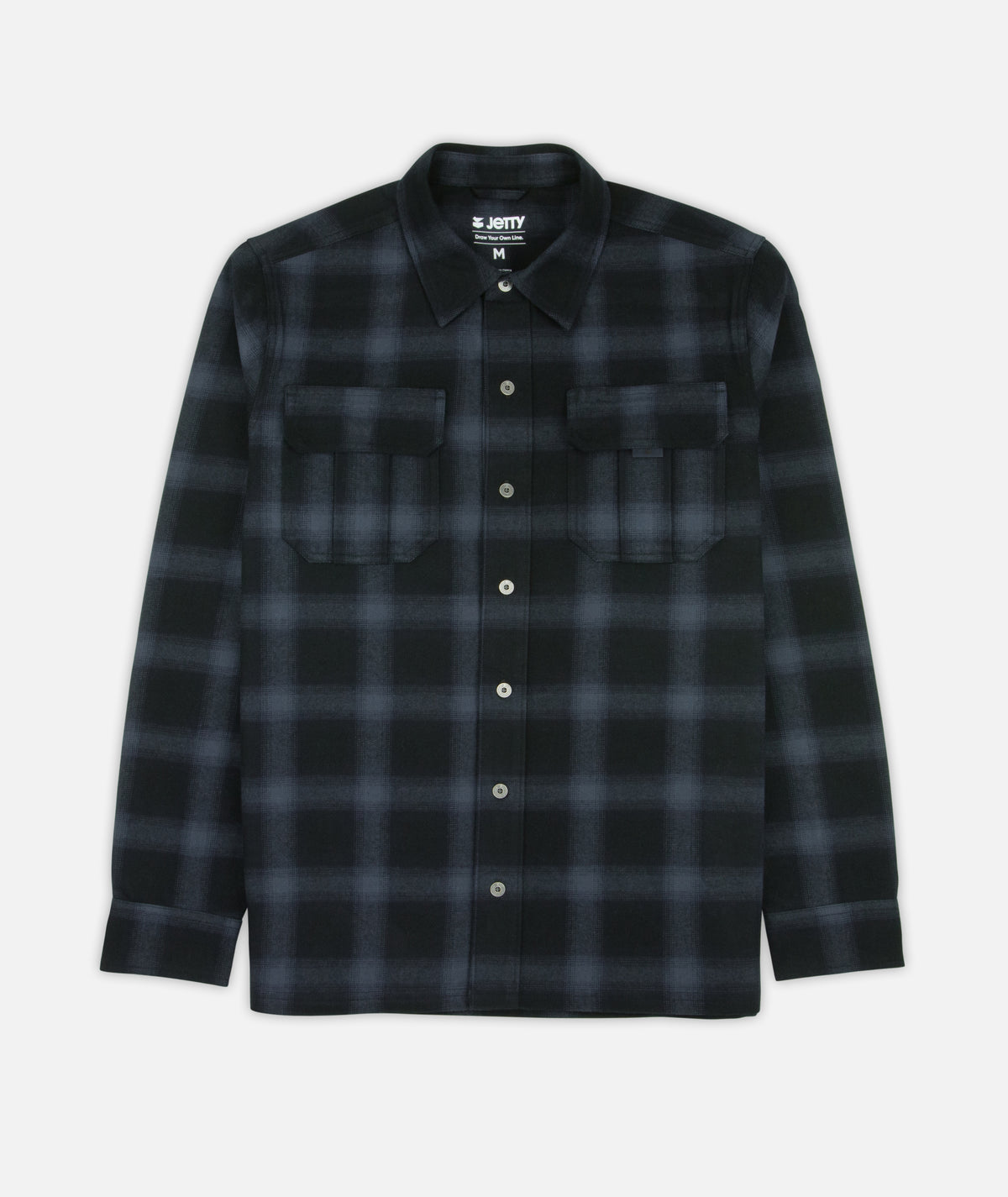Arbor Flannel - Black & Blue