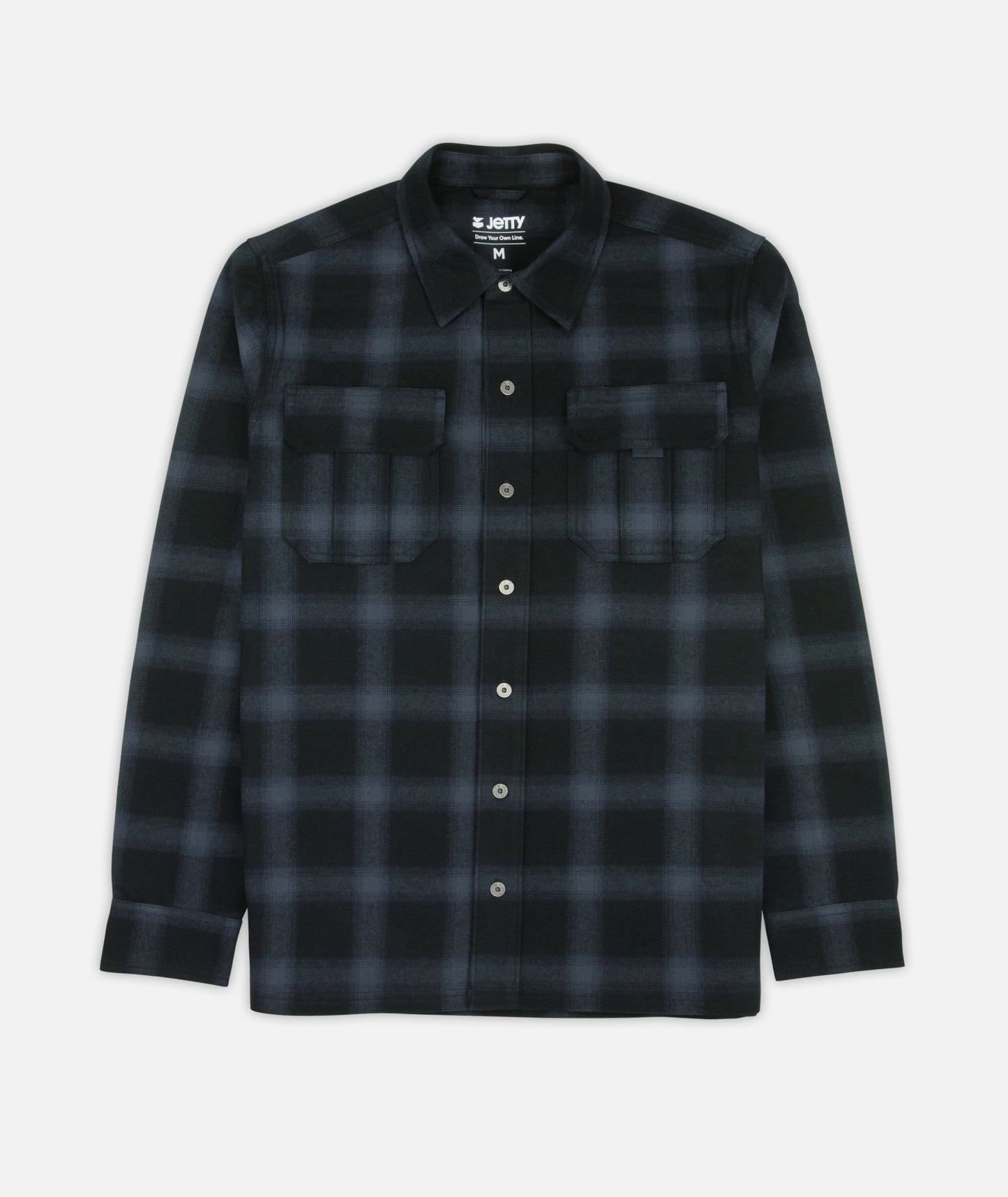 Arbor Flannel - Black & Blue