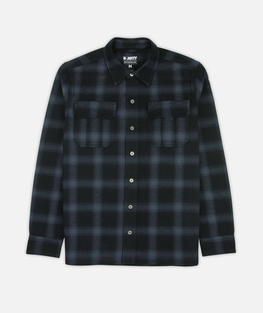 Arbor Flannel - Black & Blue