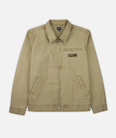 Bradley Canvas Jacket - Brown