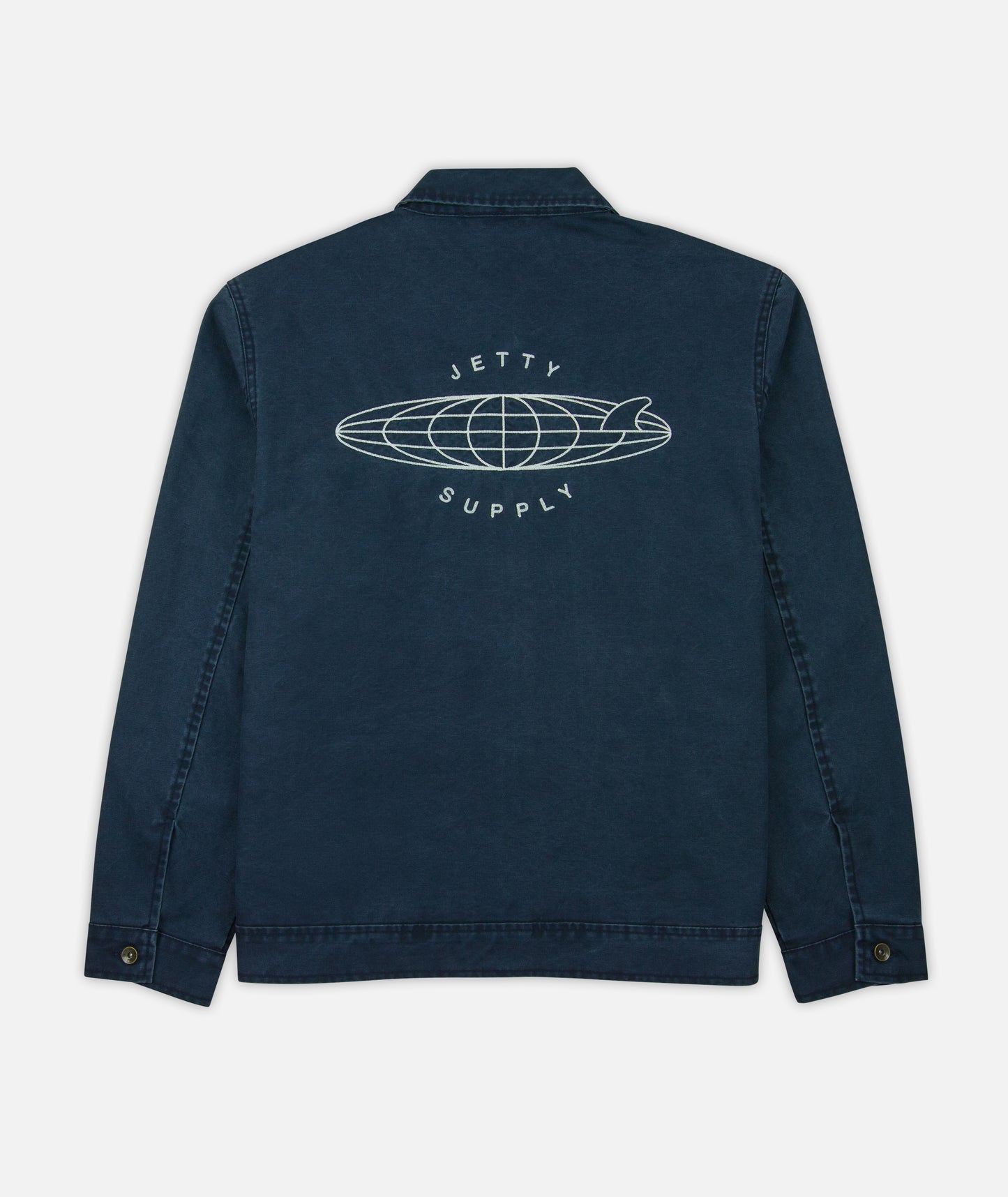Bradley Canvas Jacket - Navy
