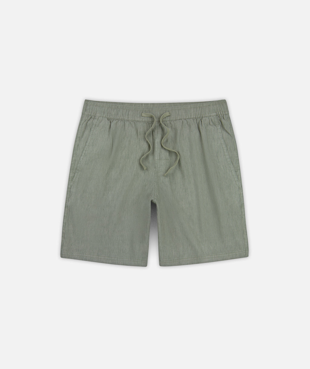 Daybreak Linen Short - Olive