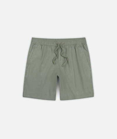 Daybreak Linen Short - Olive
